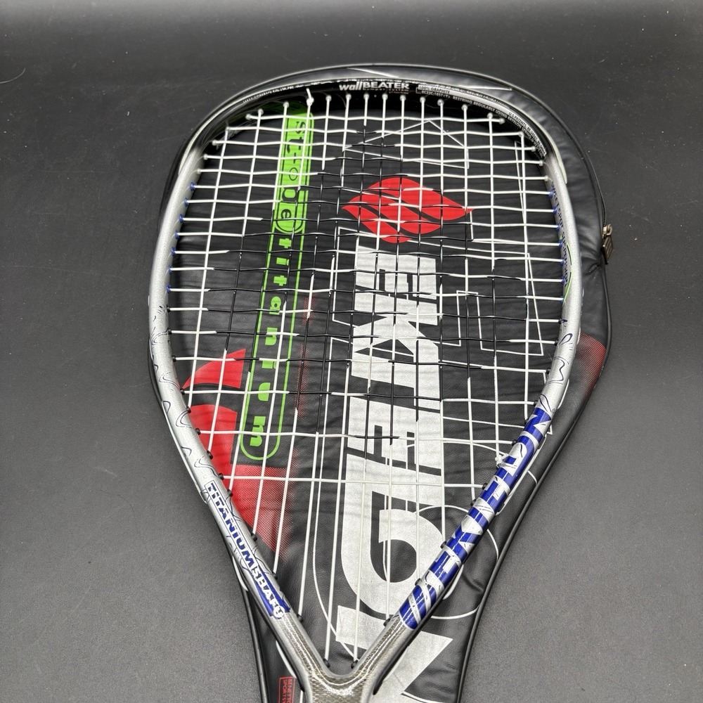 Ektelon Strobe Titanium Long Body Racquetball Racquet 925 Power + Case - Picture 8 of 15